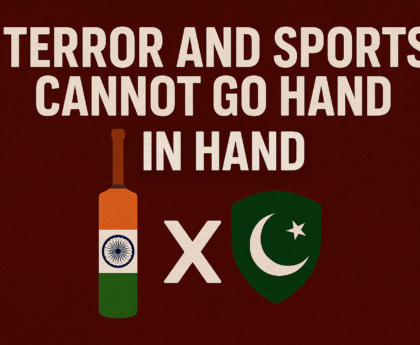 Terror and Sports Cannot Go Hand in Hand: Why India Should Have Boycotted the Match Against Pakistan?