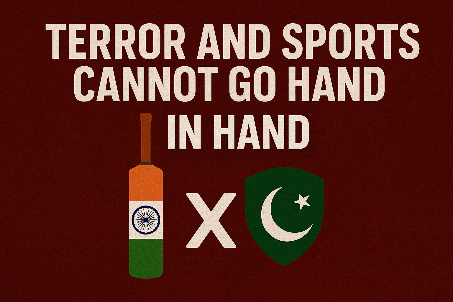Terror and Sports Cannot Go Hand in Hand: Why India Should Have Boycotted the Match Against Pakistan?