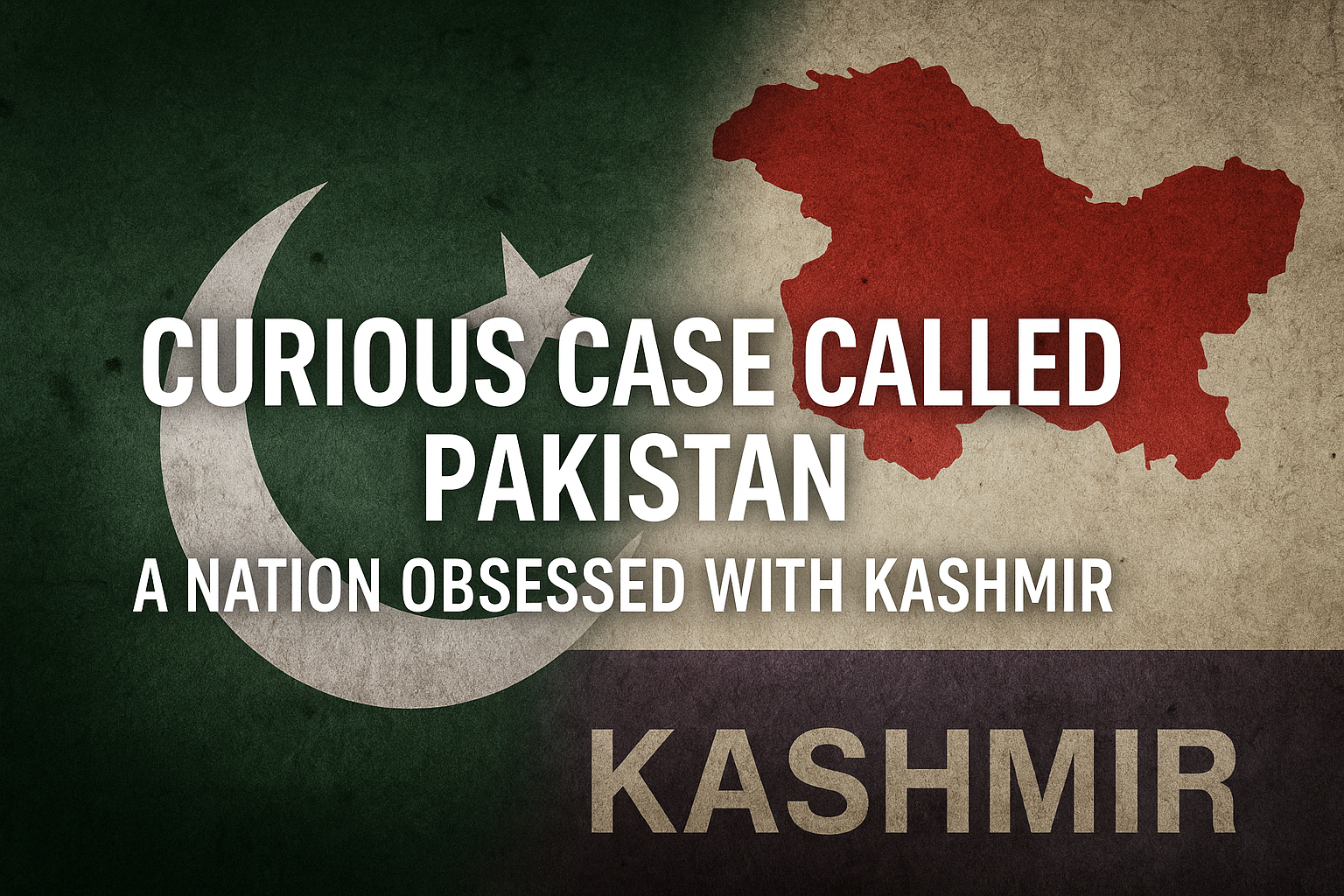 Curious Case Called Pakistan - A Nation Obsessed With Kashmir