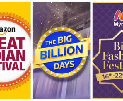 Flipkart Big Billion Days, Amazon Great Indian Festival & Myntra Big Fashion Festival 2025: Complete Festive Shopping Guide