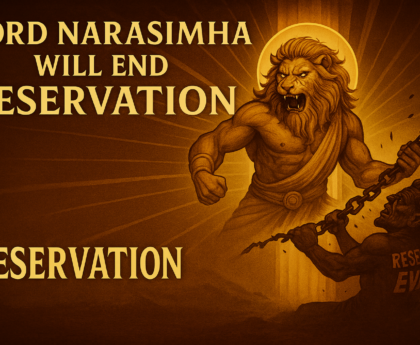 “Go and Pray Your Deity” – When Justice Mocks, It’s Time to Slay the Evil of Reservation