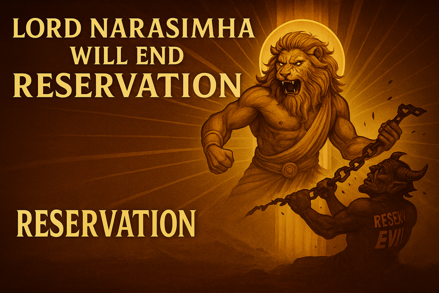 “Go and Pray Your Deity” – When Justice Mocks, It’s Time to Slay the Evil of Reservation