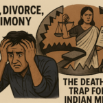 498A, Divorce, Alimony - The death trap for Indian Men