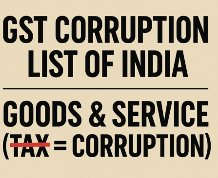 Corrupt officials of GST — Designed for Simplicity, Perverted by Power