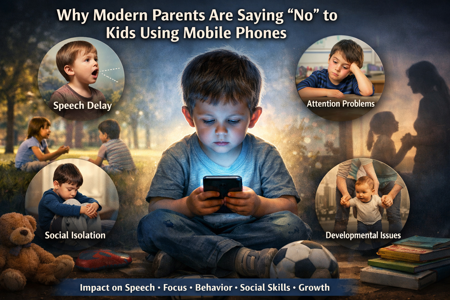 Modern-Age Parents Are Saying No to Mobile Phones for Their Children