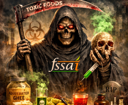 FSSAI: India’s Food Safety Regulator or a Silent Partner in Poisoning the Nation?