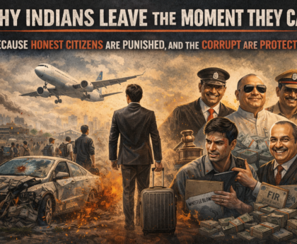 Why Indians Leave the Moment They Can: A System That Punishes the Honest and Protects the Powerful