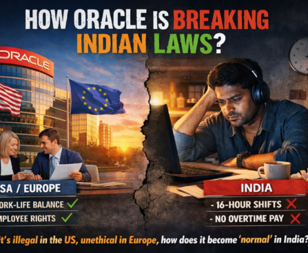How a Foreign IT Company Oracle Is Quietly Exploiting Employees?