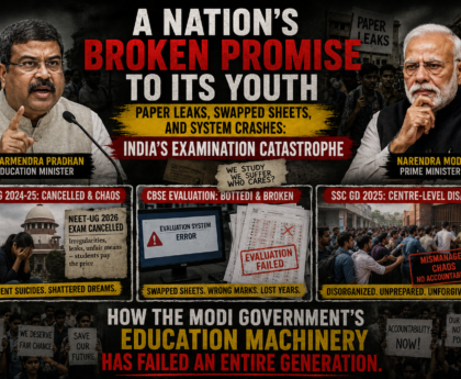 Paper Leaks, Swapped Sheets, and System Crashes: India's Examination Catastrophe