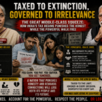 The Great Middle-Class Squeeze: How India's Tax Regime Punishes the Honest While the Powerful Walk Free