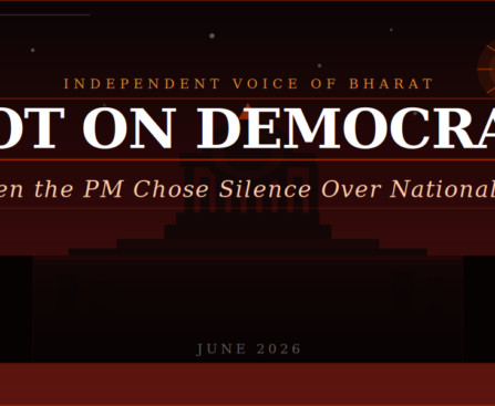 Blot On Democracy - When the PM chose Silence over Nationalism