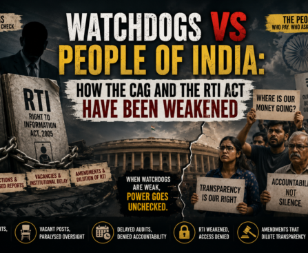 Watchdogs on a Leash: How the CAG and the RTI Act Have Been Weakened Since 2014