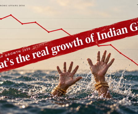 What's the real growth of Indian GDP?