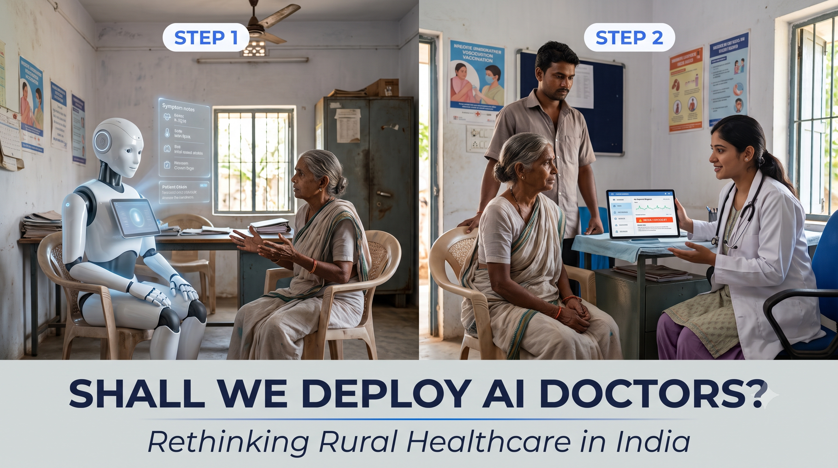 Shall We Deploy AI Doctors? Rethinking Rural Healthcare in India